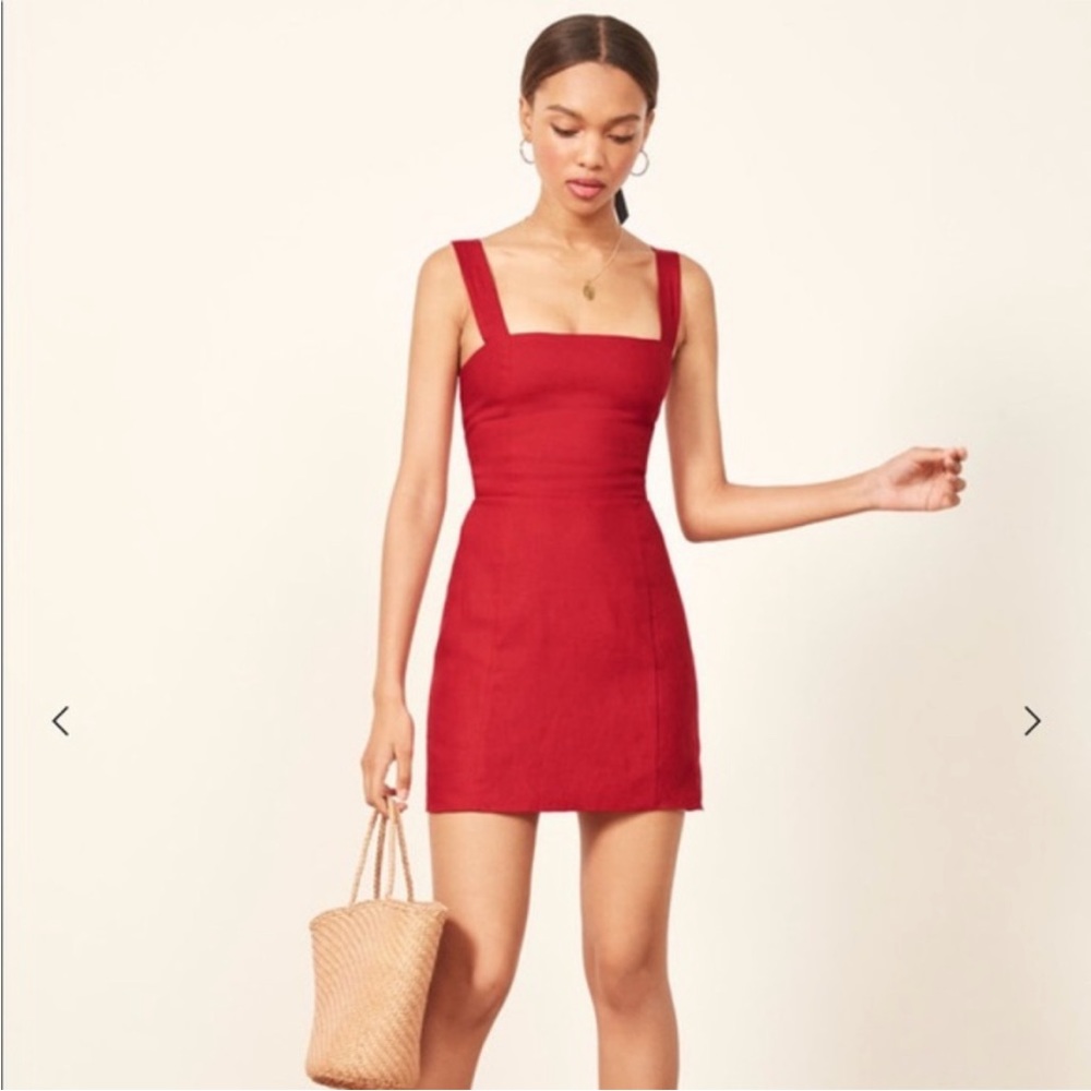 Reformation Brigitte Mini Dress